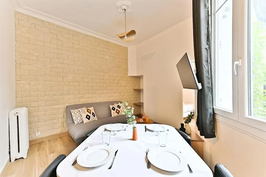 Apartment Appartement 2 Chambres Pyrenees Alexandre Dumas-Ii Paris